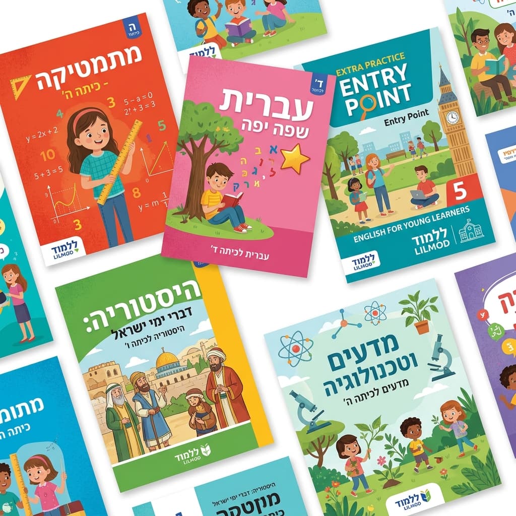 ספרי לימוד דיגיטליים - מגוון ספרים